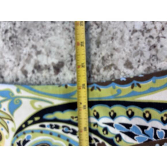 Vtg Charlotte Kellogg Jacket Tunic Palm Beach USA Paisley Button up Sz 16 - Picture 11 of 14